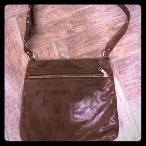 HOBO brown cross body bag
